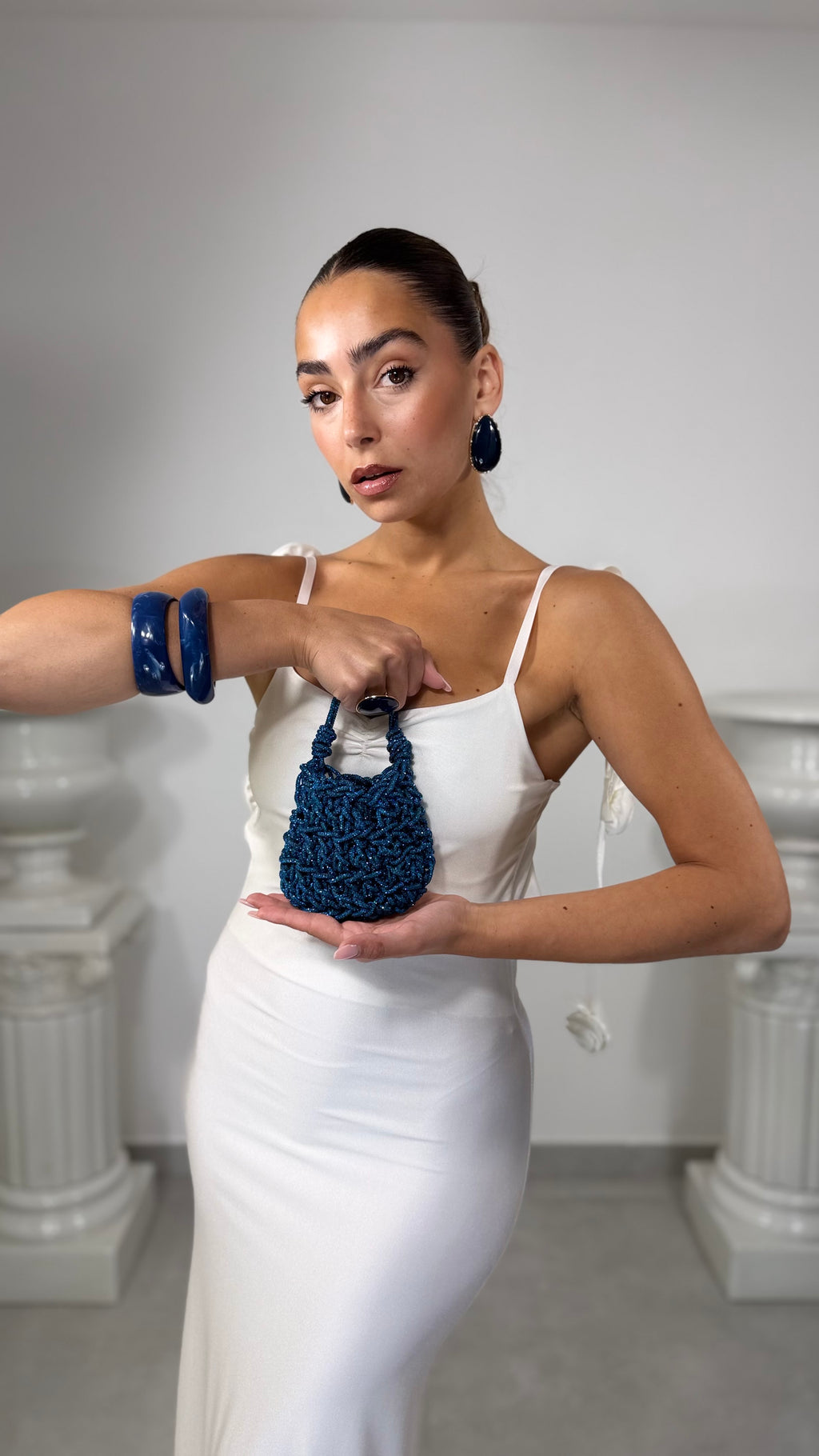 BORSA CROCHET BRILLANTINI